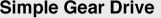 Simple Gear Drive